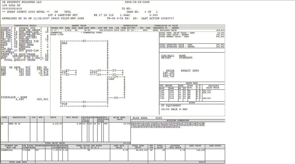 More Photos Of 105 Lola Ln, Pilot Mountain Light Distribution For Lease