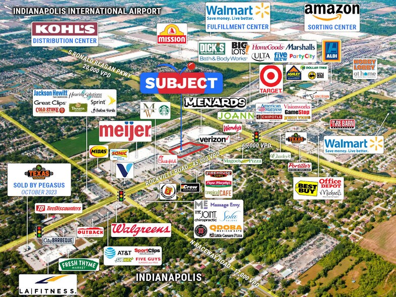 More Photos Of 10695 E US Highway 36, Avon Storefront For Sale