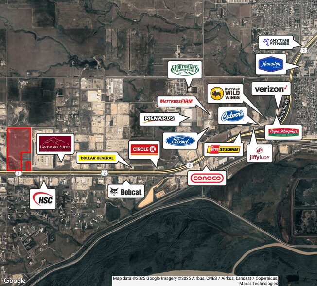 More Photos Of US-2 & 60th Ave W Iron Point ave, Williston Land For Sale