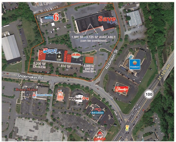 More Photos Of 80 Robinson St, Pottstown General Retail For Lease