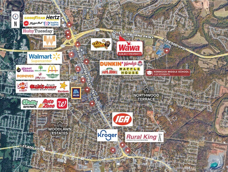 More Photos Of 1290 Parkway Pl, Clarksville Land For Sale
