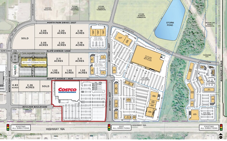Primary Photo Of 28 St @ Highway 16A, Stony Plain General Retail For Lease