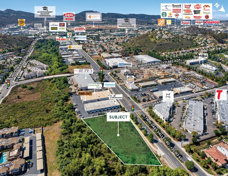 More Photos Of N Twin Oaks Valley Rd, San Marcos Land For Sale