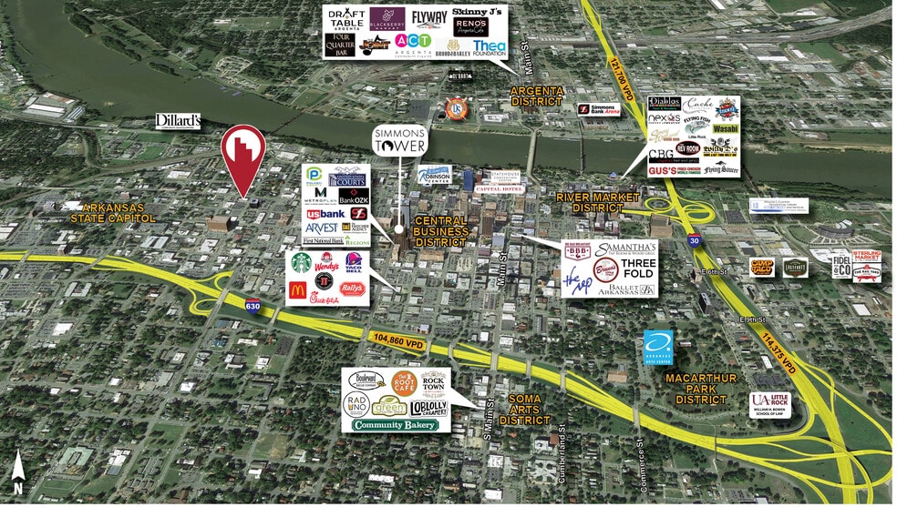 More Photos Of 1115 W 3rd St, Little Rock Office For Sale