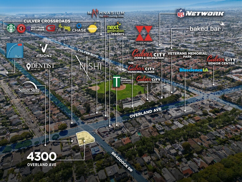 More Photos Of 4300-4308 Overland Ave, Culver City Storefront Retail Office For Lease