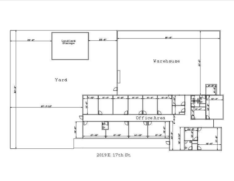 More Photos Of 2019 E 17th St, Tucson Warehouse For Lease