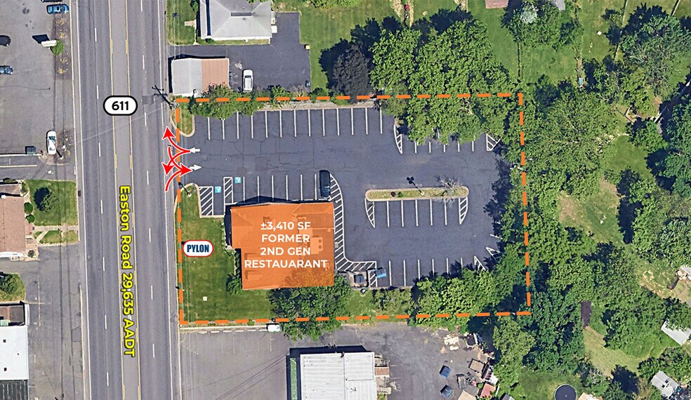More Photos Of 168 Easton Rd, Horsham Township Restaurant For Lease