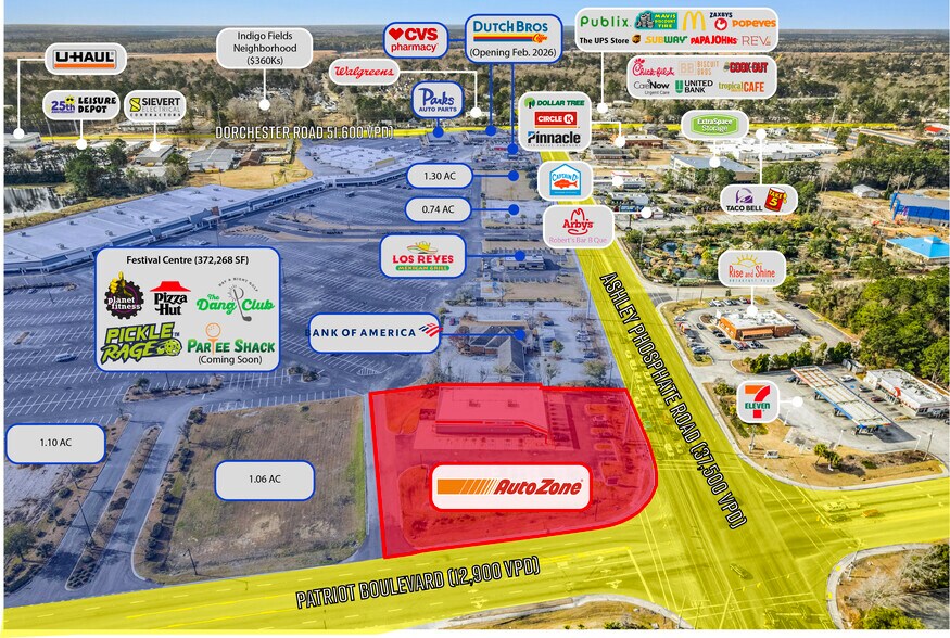 More Photos Of 8385 Patriot Blvd, Charleston Freestanding For Sale