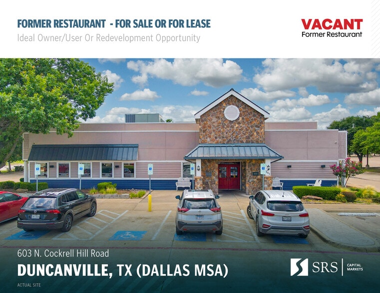 Primary Photo Of 603 N Cockrell Hill Rd, Duncanville Restaurant For Sale