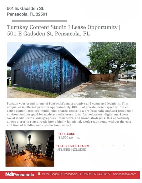 Primary Photo Of 501 E Gadsden St, Pensacola Office For Lease