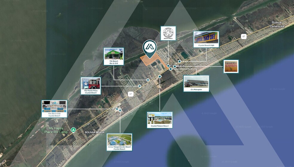 More Photos Of 1689 Highway 87, Crystal Beach Land For Sale