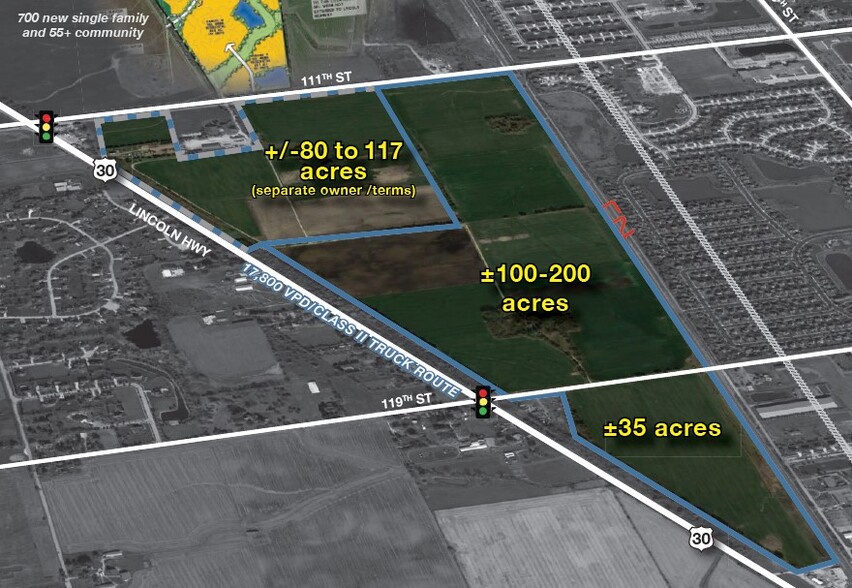 Primary Photo Of Rt. 30 & 119th St, Plainfield Land For Sale