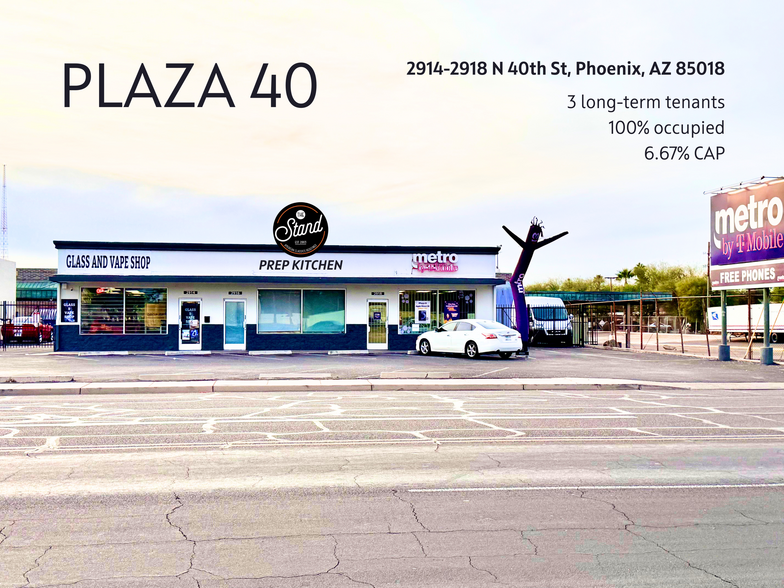 Primary Photo Of 2914-2918 N 40th St, Phoenix Freestanding For Sale