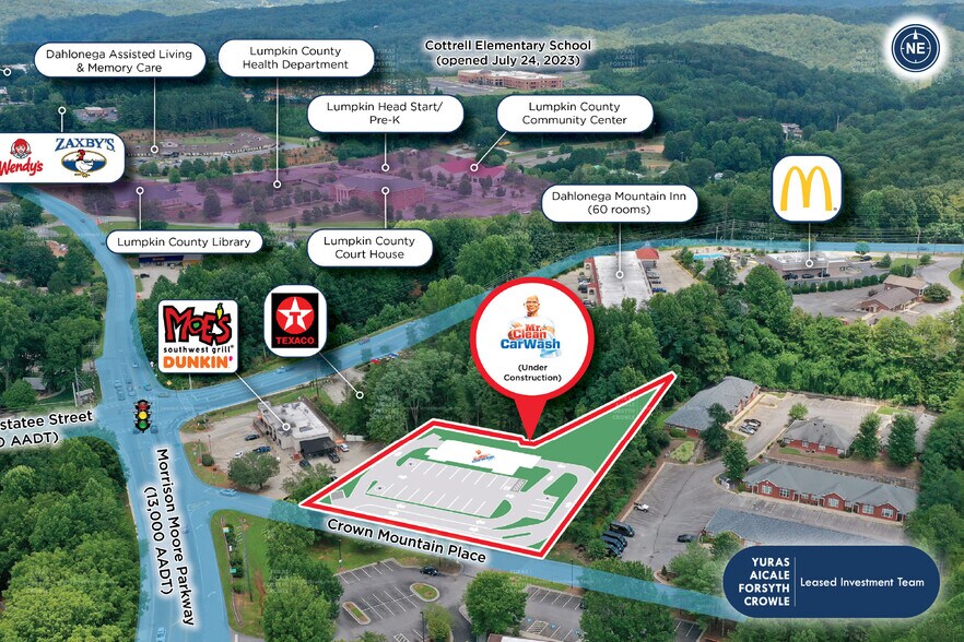 More Photos Of 21 Crown Mountain Pl, Dahlonega Carwash For Sale