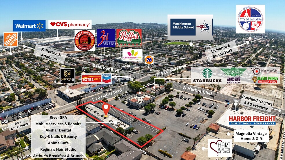 More Photos Of 1281 E La Habra Blvd, La Habra General Retail For Lease