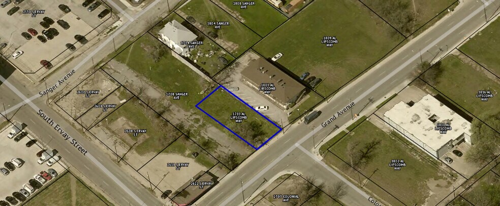 More Photos Of 1711 Al Lipscomb Way, Dallas Land For Sale