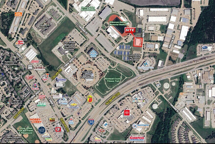 More Photos Of 1930 Alpha Dr, Rockwall Showroom For Lease