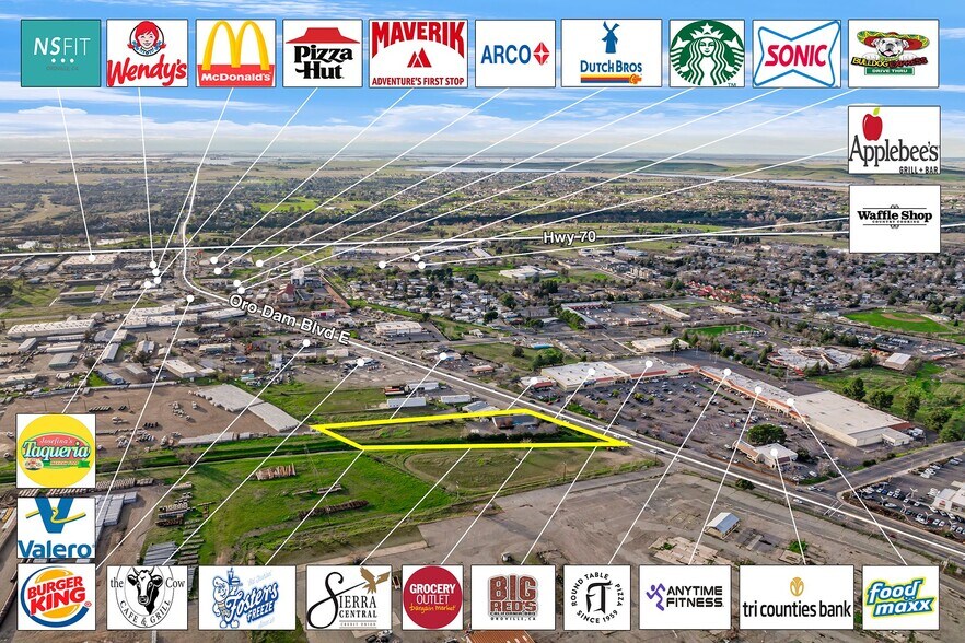 More Photos Of 1121 Oro Dam Blvd E, Oroville General Retail For Sale