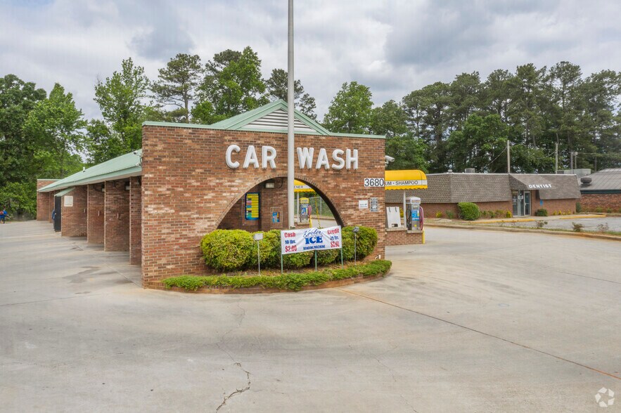 Primary Photo Of 3680 Austell Rd SW, Marietta Carwash For Sale