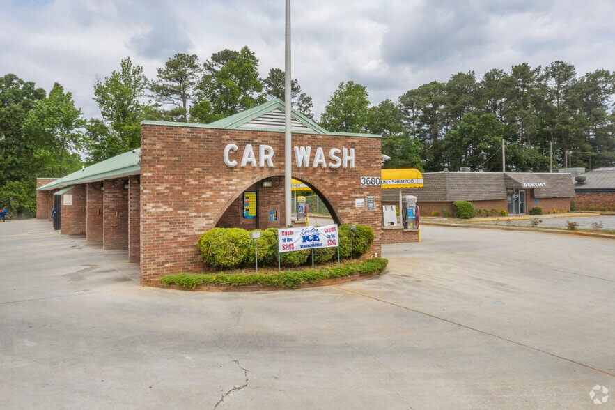 Primary Photo Of 3680 Austell Rd SW, Marietta Carwash For Sale
