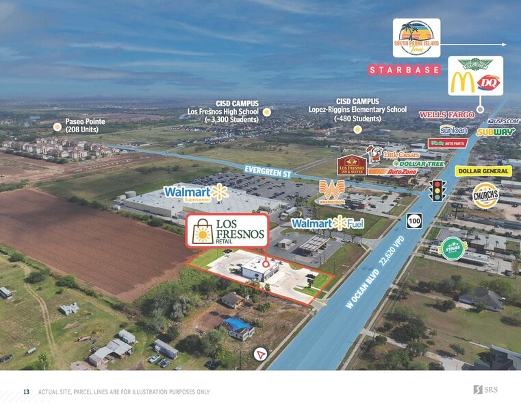 More Photos Of 1010 Ocean Blvd, Los Fresnos General Retail For Sale