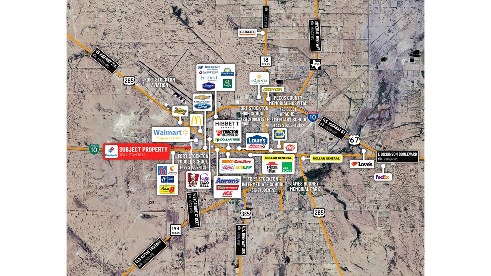 More Photos Of 1003 N Sycamore St, Fort Stockton Storefront For Sale