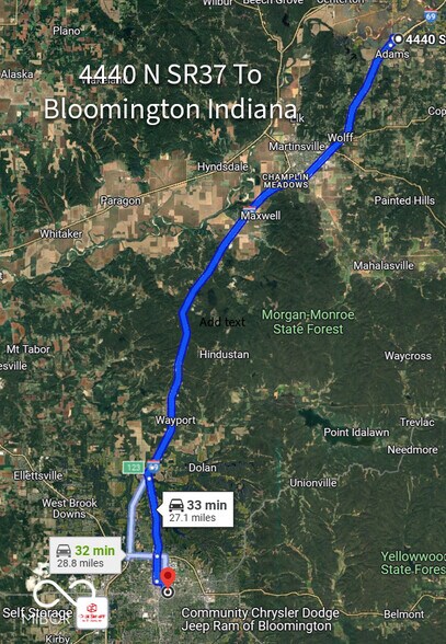 More Photos Of 4440 IN-37, Martinsville Land For Sale