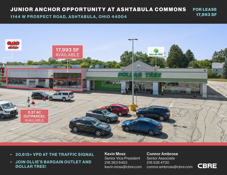Primary Photo Of 1144 W Prospect Rd, Ashtabula Storefront For Lease