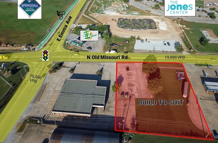 More Photos Of 1332 E Emma Ave, Springdale Land For Lease