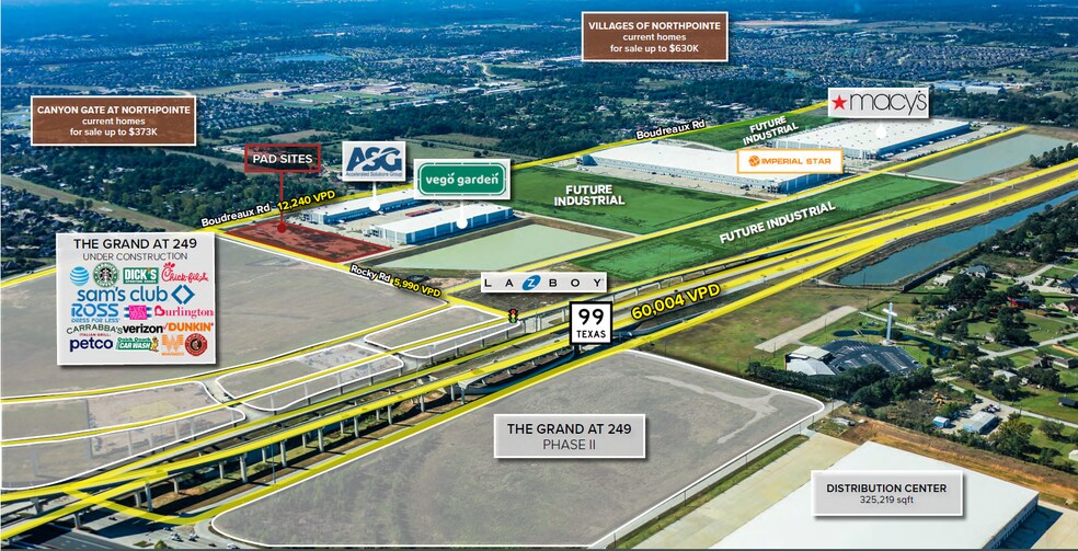 Primary Photo Of SWQ Hwy 249 & Grand Parkway, Tomball Land For Sale