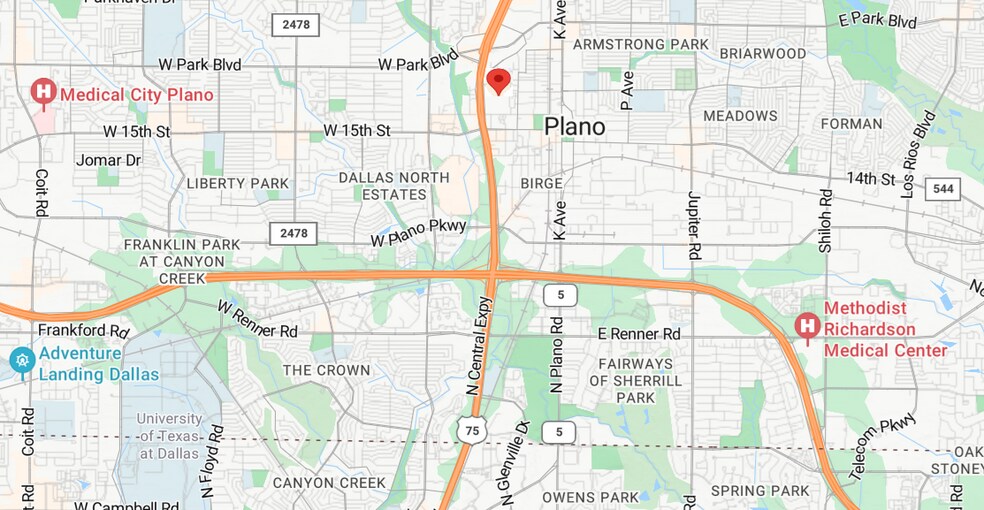 Primary Photo Of 1700 N Central Expy, Plano Storefront Retail Office For Lease