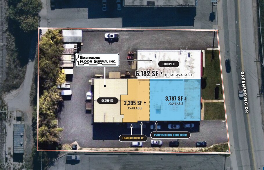 More Photos Of 2001-2003 Greenspring Dr, Timonium Industrial For Sale