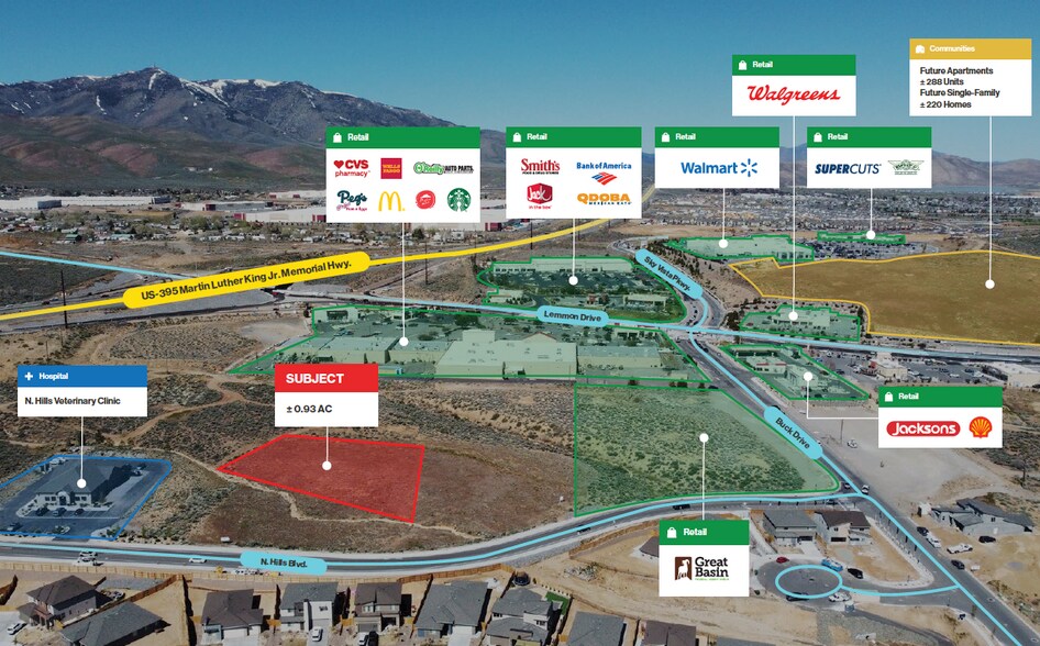 More Photos Of N Hills Blvd, Reno Land For Sale