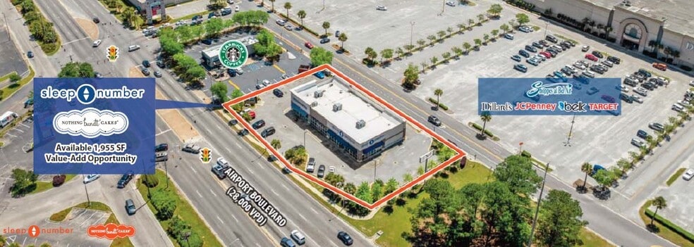 More Photos Of 3255 Airport Blvd, Mobile Storefront For Lease
