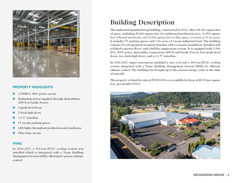 More Photos Of 230 E Davidson Ave, Cottage Grove Manufacturing For Sale