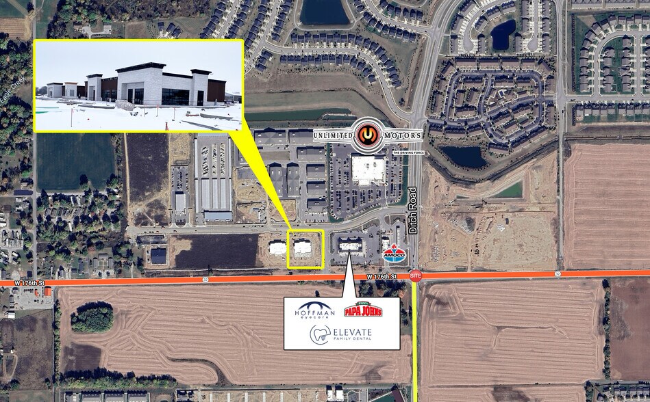 More Photos Of State Road 32 & Ditch Rd, Westfield General Retail For Lease