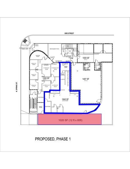 More Photos Of 686 N Spring St, Los Angeles Restaurant For Lease