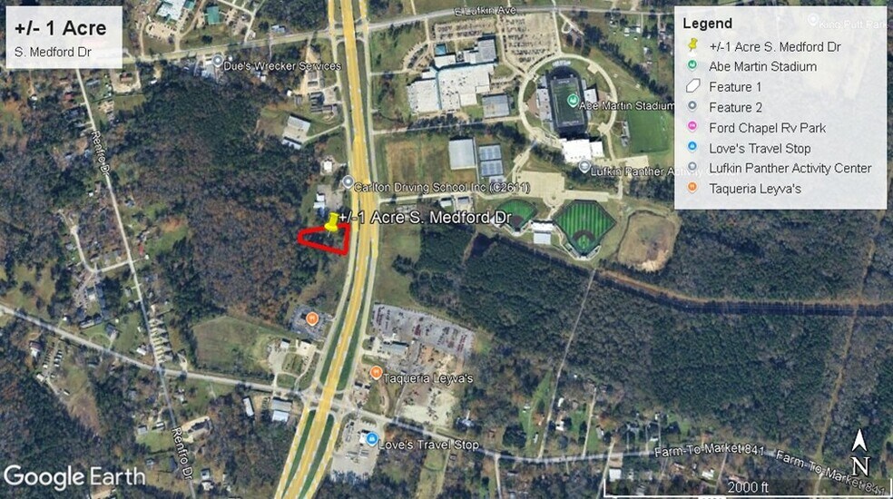 More Photos Of South Medford Dr, Lufkin Land For Sale