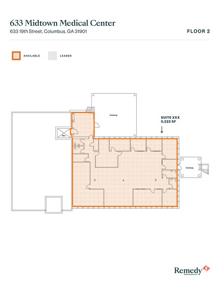 More Photos Of 633 19th St, Columbus Medical For Lease