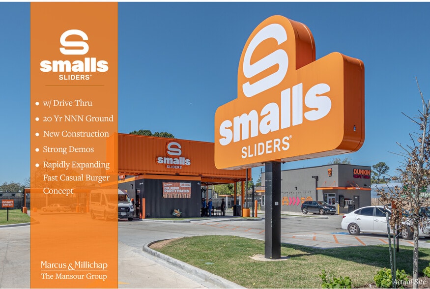 Primary Photo Of 1337 Gessner Rd, Houston Fast Food For Sale