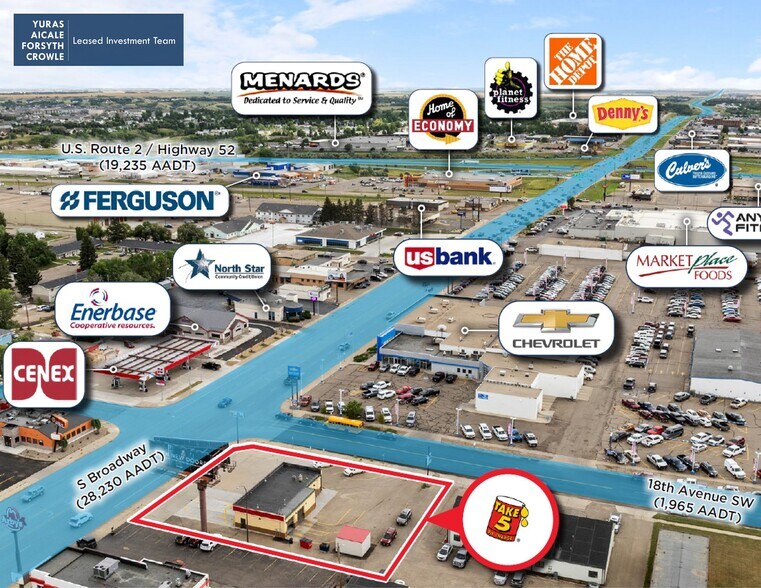 More Photos Of 1738 S Broadway, Minot Service Station For Sale