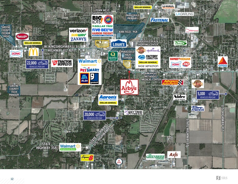 More Photos Of 1606 W Kingshighway, Paragould Restaurant For Sale