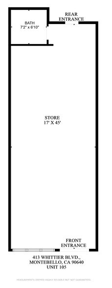 More Photos Of 413 W Whittier Blvd, Montebello General Retail For Sale