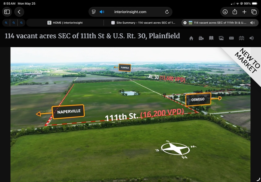 Primary Photo Of 25605 W 111th St, Plainfield Land For Sale