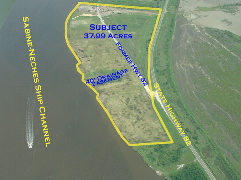 More Photos Of Highway 82 & Sabine Ship Channel, Port Arthur Land For Sale