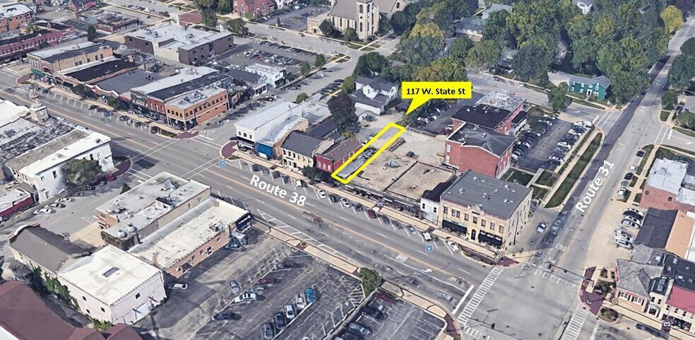 More Photos Of 117 W State St, Geneva Storefront Retail Office For Lease