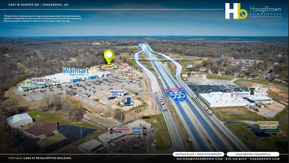 More Photos Of 2007 W Parker Rd, Jonesboro Storefront For Sale