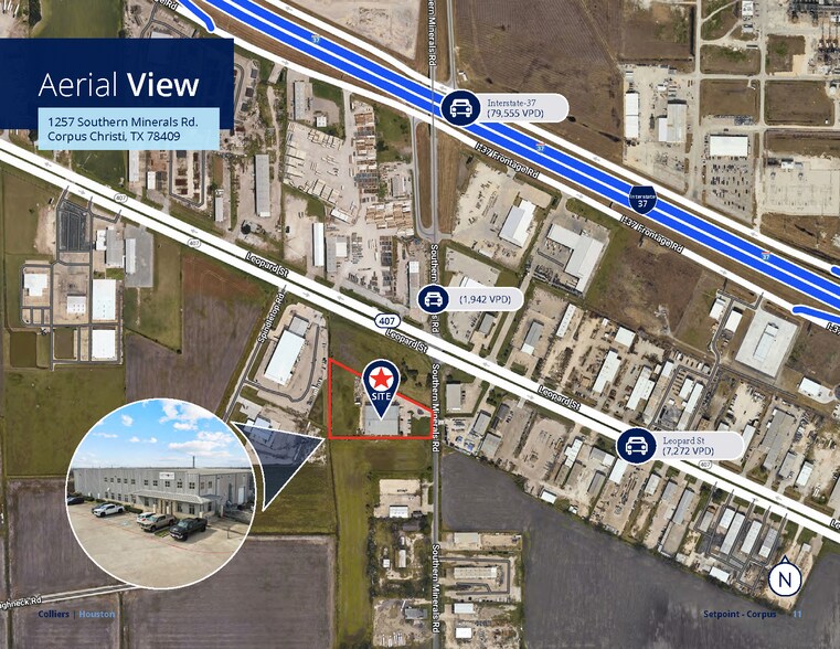 More Photos Of 1257 Southern Minerals Rd, Corpus Christi Warehouse For Sale