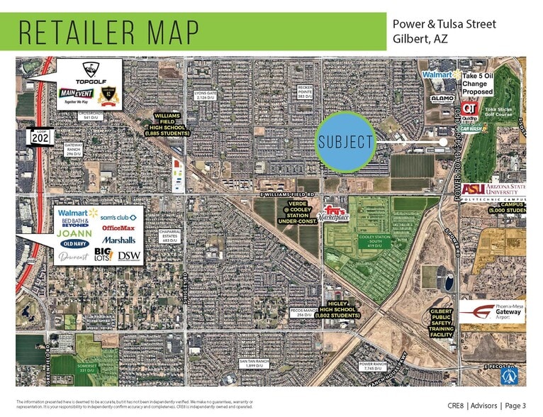 More Photos Of Power Road & Tulsa Street, Gilbert Land For Lease