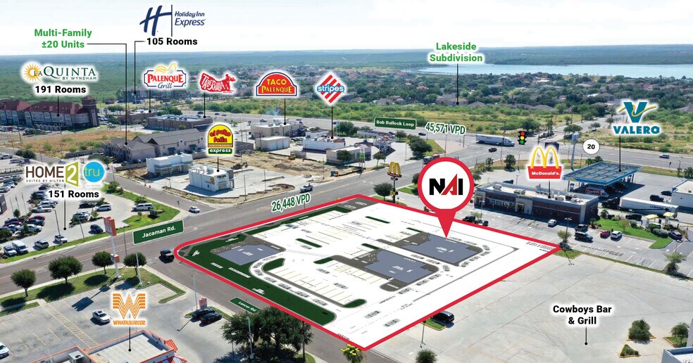 More Photos Of 2511 Jacaman, Laredo Storefront For Lease